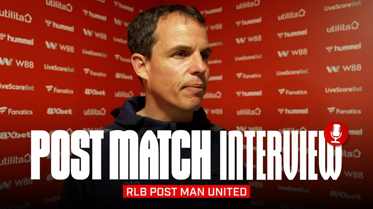 "The balance was positive" | Régis Le Bris Post Manchester United | Post-Match Interview