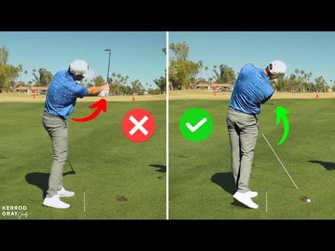 Swing Through Impact Like This | Golf Drill