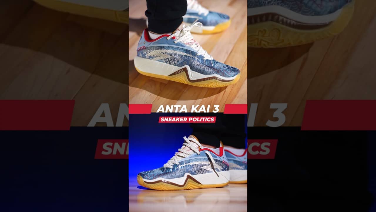 Anta Kai 3 Patchwork Sneaker Politics #weartesters #sneakers