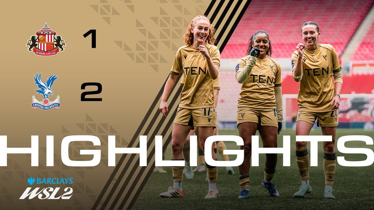 Pushing for promotion π | Women's Highlights | Sunderland 1-2 Palace