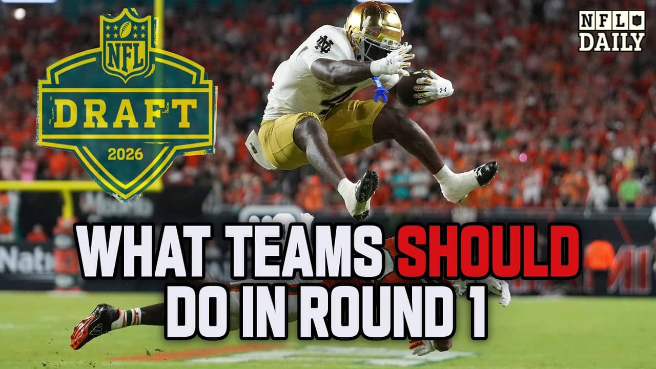 "Should Do" NFL Mock Draft | Jets Pick Reese, Love to the Titans, Complete First Round | NFL Daily