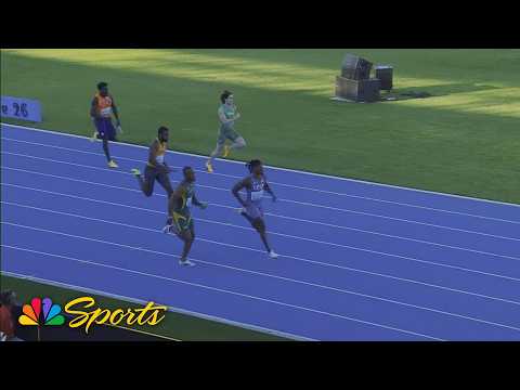 Team USA battles for men's 4x100 relay victory at World Athletics Relays | NBC Sports