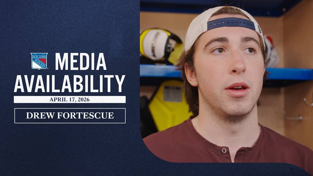 NYR 2026 Exit Day: Drew Fortescue Media Availability | April 17, 2026