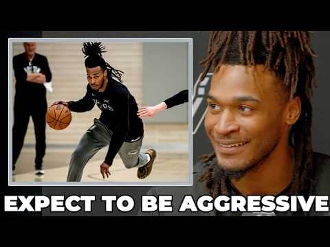 Stephon Castle on the Team's Preparation Ahead of The Spurs NBA Playoff Appearance
