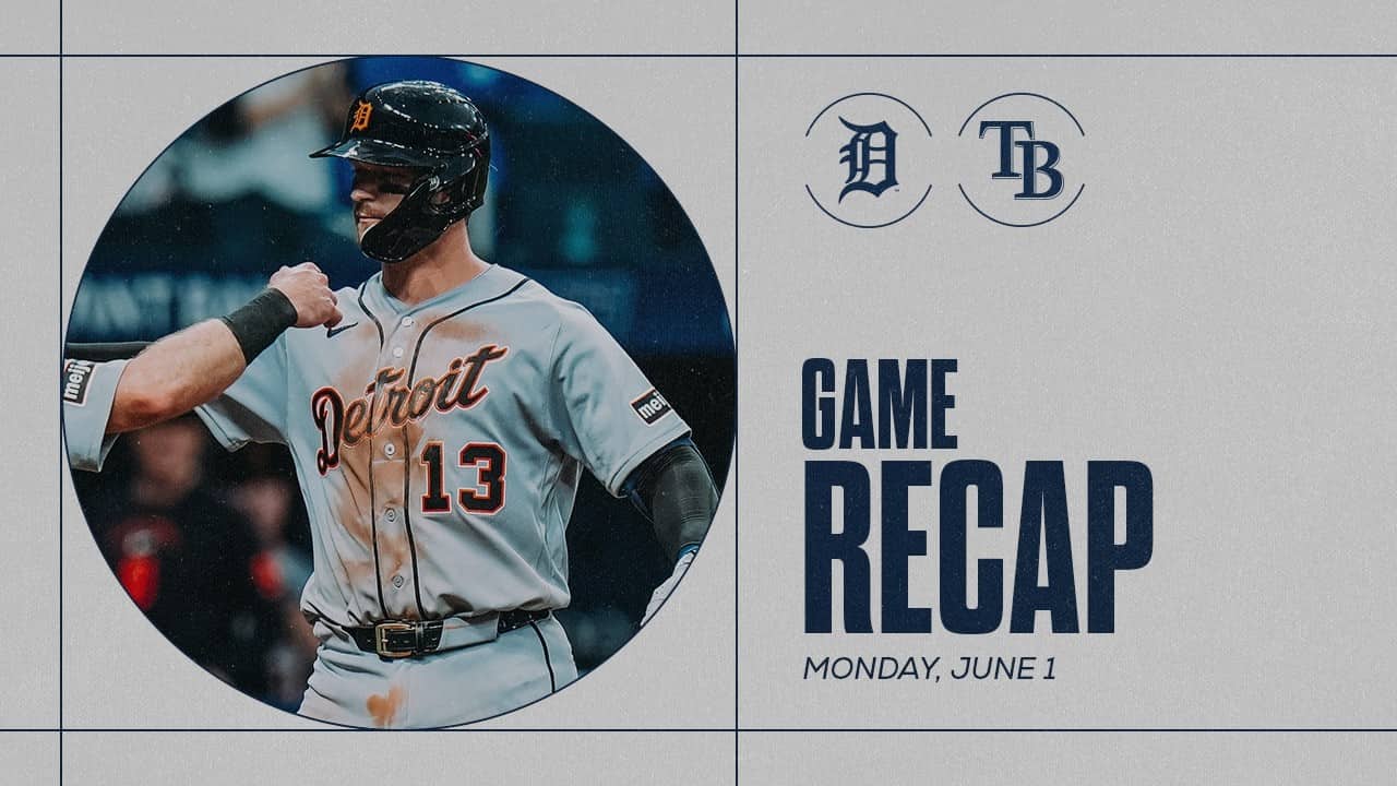 Game Highlights: Tigers Slug Five Home Runs in Win vs. Rays | 6/1/26