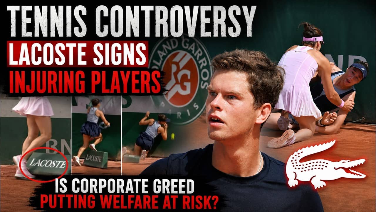 Tennis controversy | Lacoste signs injuring players | Is corporate greed putting welfare at risk?