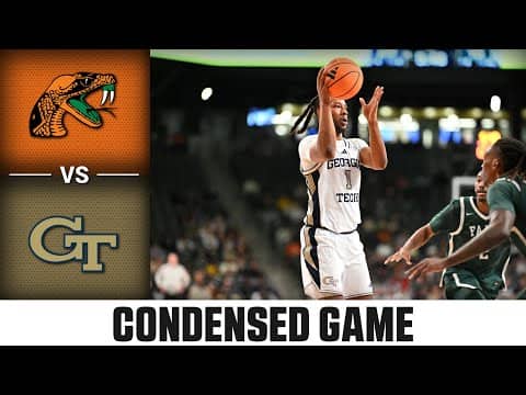 Florida A&M vs. Georgia Tech Condensed Game | 2025-26 ACC Men’s Basketball