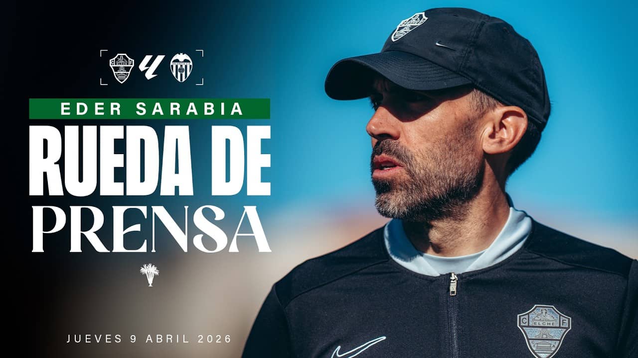 Eder Sarabia habla sobre el #ElcheValencia correspondiente a la jornada 31 de de #LaLigaEASports