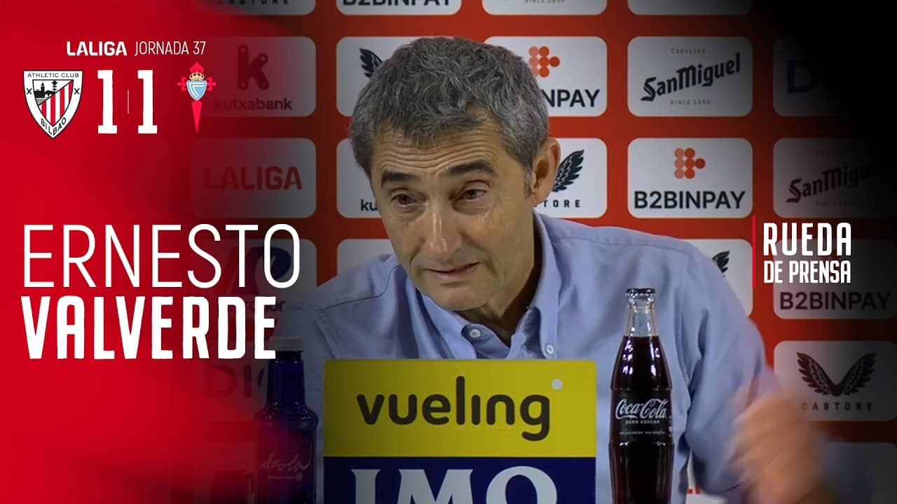 🎙️Ernesto Valverde | post Athletic Club 1-1 RC Celta | LaLiga EA Sports 2025/26 MD37