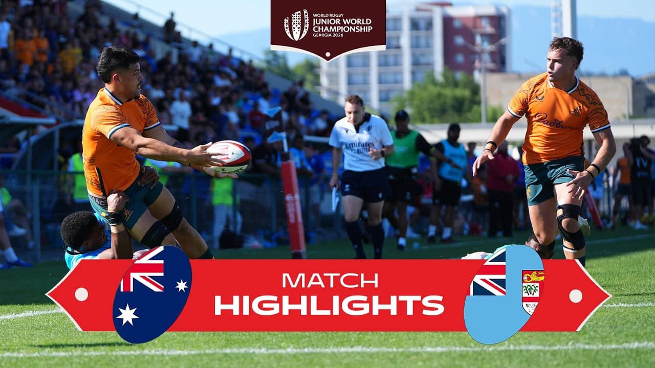 DOMINANT display 💪 | Australia v Fiji | Junior World Championships 2026 | Match Highlights