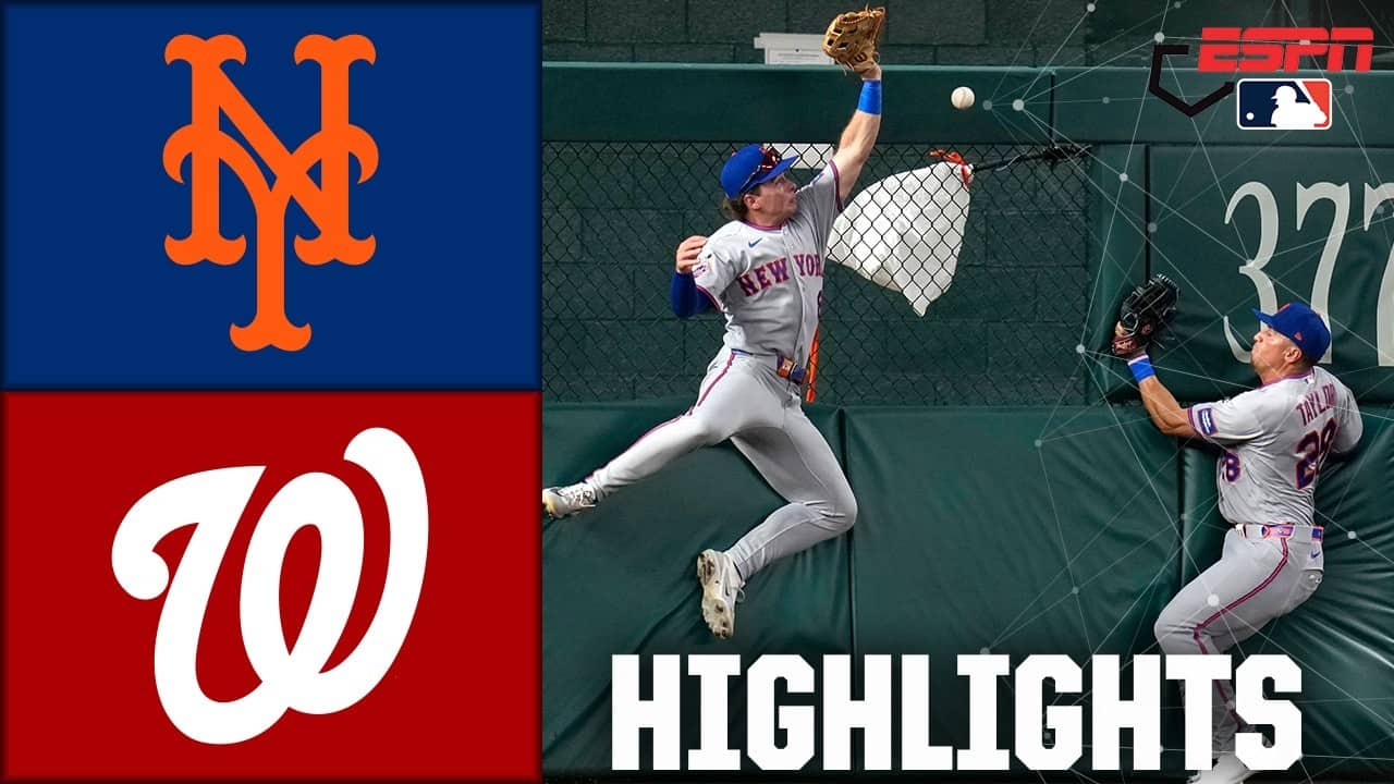 INSIDE-THE-PARK GRAND SLAM 😱 New York Mets v Washington Nationals | Full Game Highlights | ESPN MLB