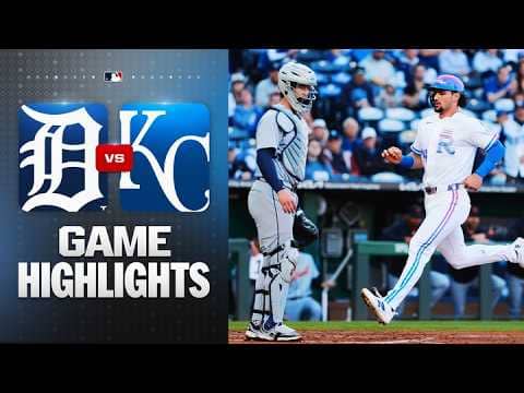 Tigers vs. Royals Game Highlights (5/8/26) | MLB Highlights