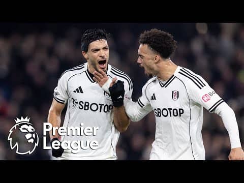 Raul Jimenez guides Fulham past Nottingham Forest | Premier League Update | NBC Sports