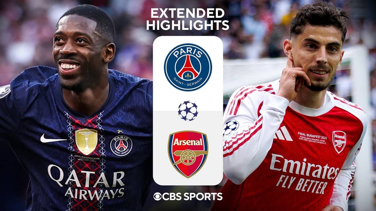 PSG vs. Arsenal: Extended Highlights | UCL Final | CBS Sports Golazo
