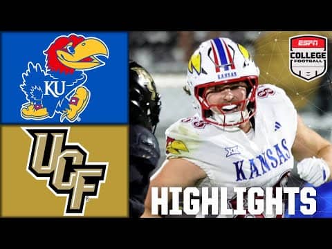 Kansas Jayhawks vs. UCF Knights | Full Game Highlights | ESPN College Football