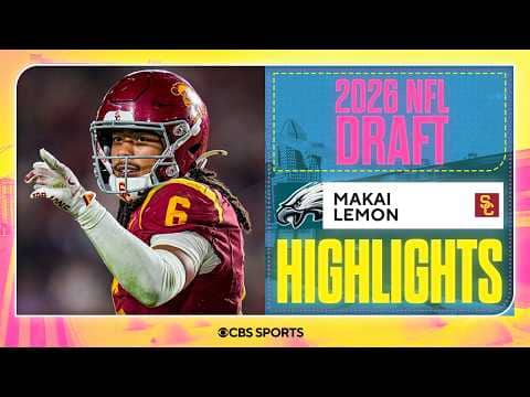 Makai Lemon USC Highlights | Drafted No. 20 overall to the Eagles