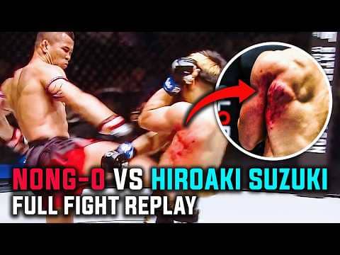 When Nong-O Starts Kicking… It’s OVER 😱 Muay Thai Full Fight