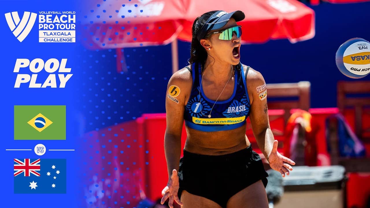 Verena/Thainara vs. Fleming/Alchin - Pool Play Highlights | Tlaxcala 2026 #BeachProTour