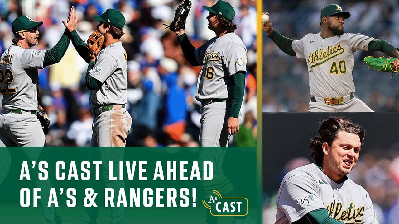 A's Cast Live Ahead of A's & Rangers from West Sacramento | Jeffrey Springs & David Forst join Towny