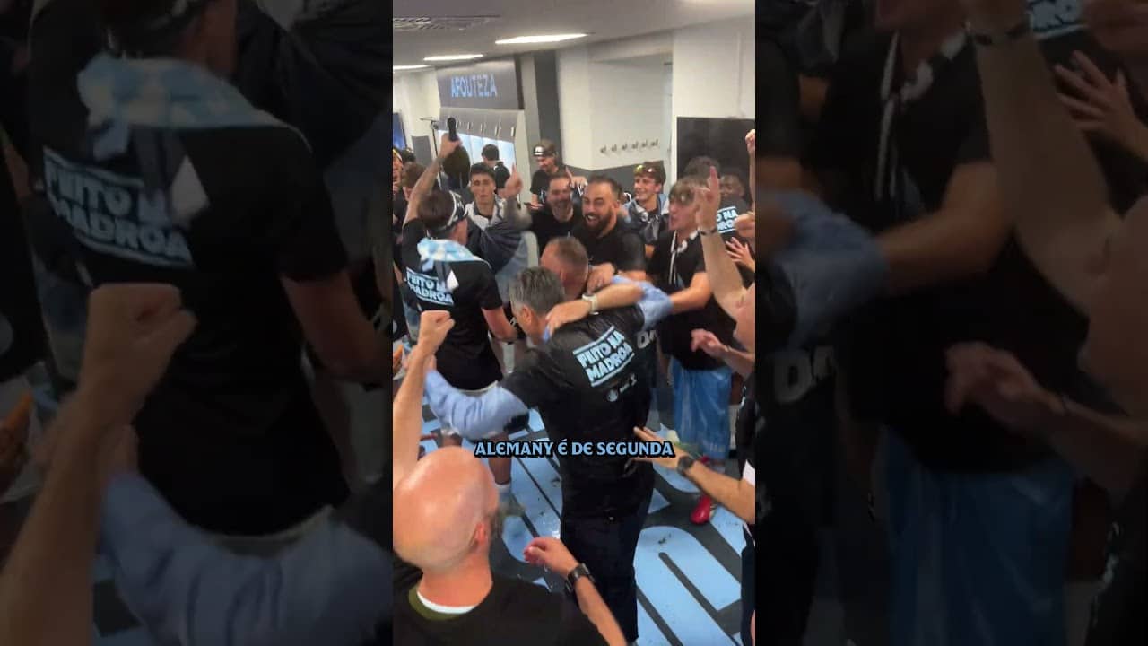 O mellor team manager que hai 👔 A canción do verán como homenaxe a Alemany, delegado do Fortuna