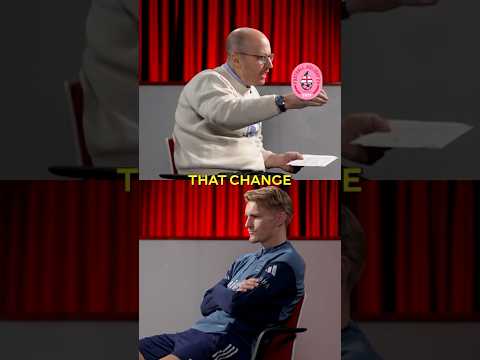 MARTIN ØDEGAARD SUMS UP GYÖKERES: “HE’S A BIG BOY” 😅💪 #gyokeres #odegaard #arsenal