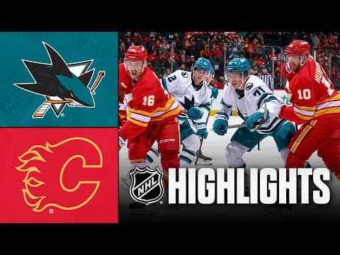 Sharks vs. Flames | NHL Highlights | January 31, 2026
