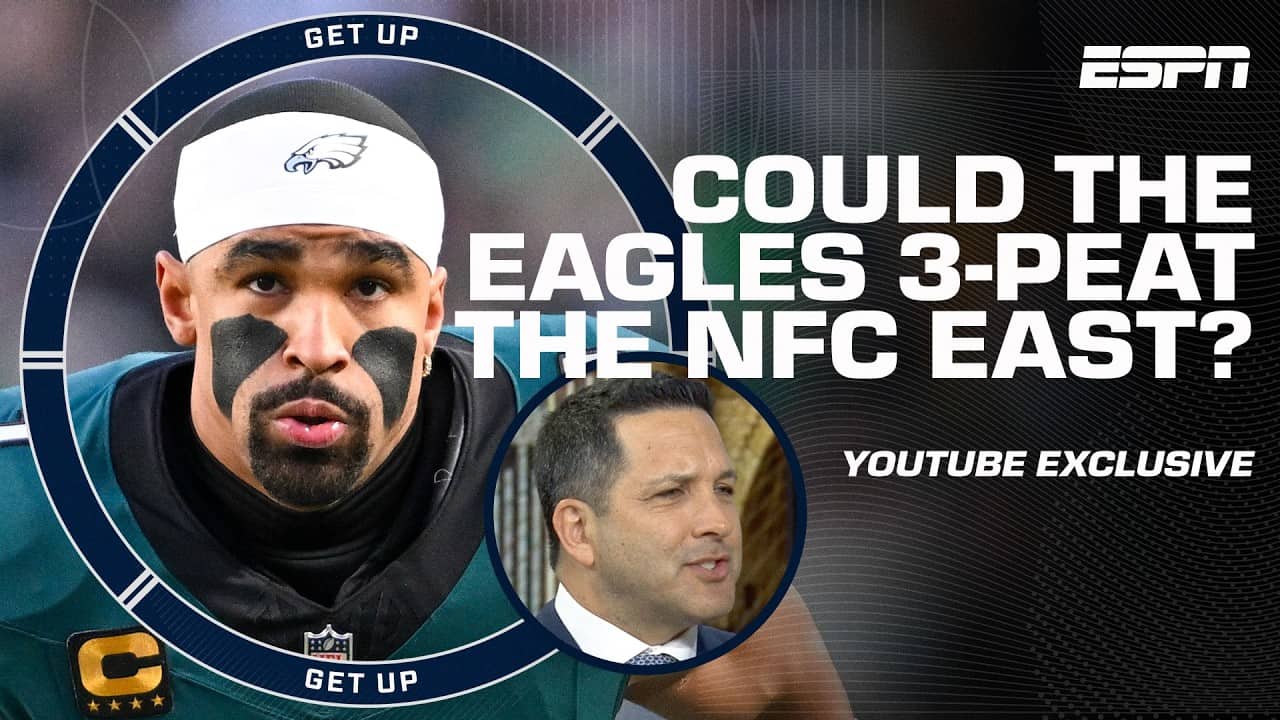Can the Eagles make history & THREE-PEAT the NFC East? 🍿 Schefty sees improvement | Get Up Exclusive