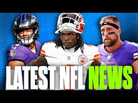 Latest NFL News: Rashee Rice suspended six games, Kyle Hamilton extended, Thielen back to Vikings