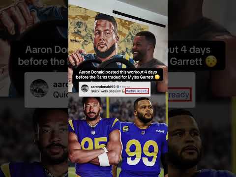 Imagine this duo 😳 (via @aarondonald99/IG)