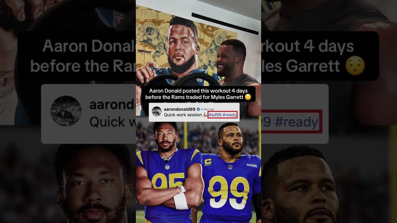 Imagine this duo 😳 (via @aarondonald99/IG)