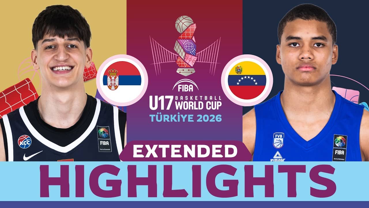 Serbia 🇷🇸 bounce back, cruise past Venezuela 🇻🇪 for first win | HIGHLIGHTS | #FIBAU17 World Cup