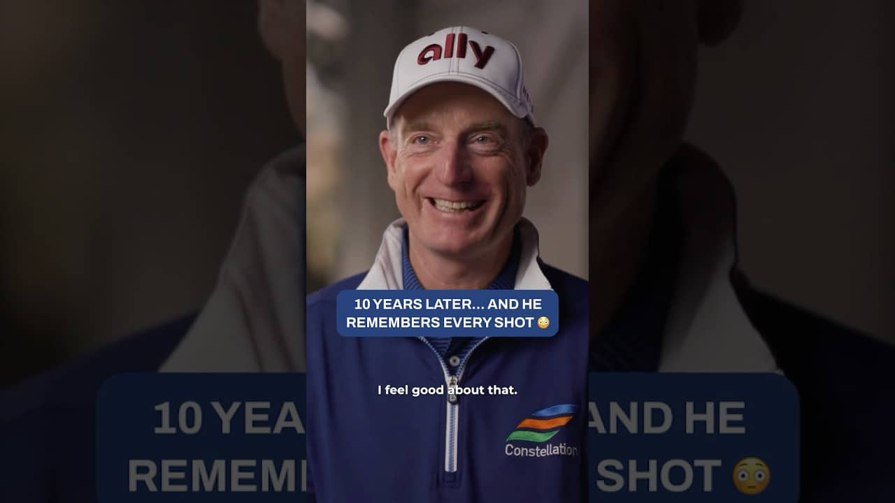 Can Jim Furyk recall EVERY shot from his 58?! 🤔