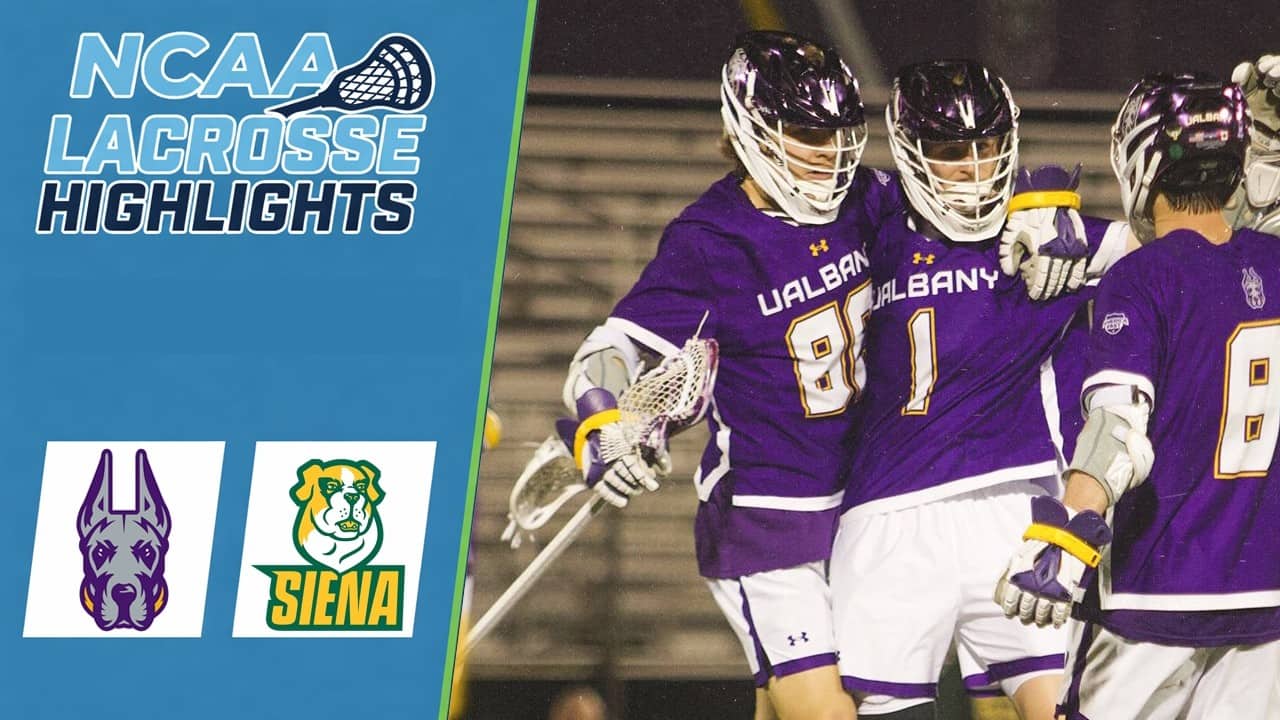 Siena vs UAlbany | NCAA College Lacrosse Highlights | April 14, 2026