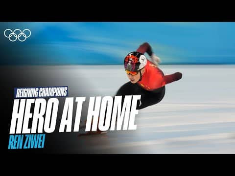 ⚡️❄️ Skating To Home Gold!🥇🇨🇳 | Short Track Speed Skating - Mens 1000m Final | Reigning Champions