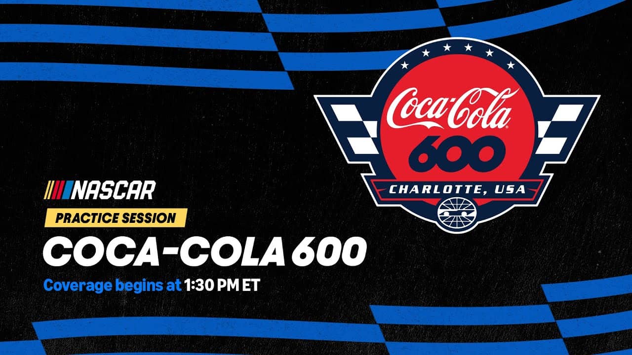 LIVE NASCAR CUP SERIES PRACTICE | Coca-Cola 600 | Prime Video