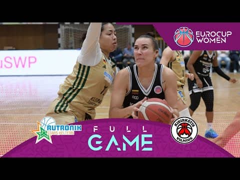 LIVE - Rutronik Stars Keltern v Kibirkstis-TOKS | EuroCup Women 2025-26 | Regular Season