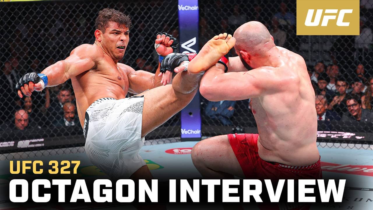 Paulo Costa Octagon Interview | UFC 327