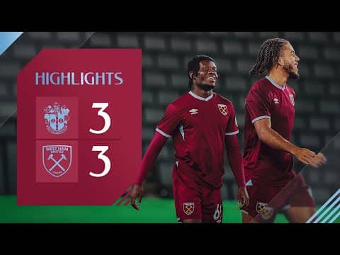 Sutton United 3-3 West Ham United U21 | National League Cup Highlights