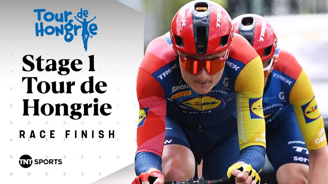 DOMINANT FINISH! 💪 | 2026 Men's Tour of Hungary Stage 1 Final KM's | TNT Sports Cycling