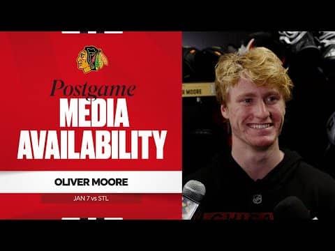 I'd be lying if I said it's not a ton of fun in here." | Oliver Moore Postgame 1.7.26