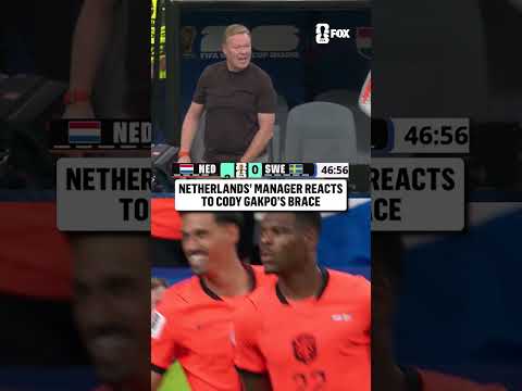 Ronald Koeman is all smiles after two of his players bagged braces today 🇳🇱