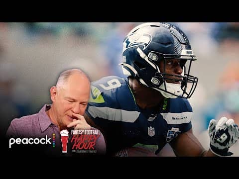 Kenneth Walker fading fast in Seahawks' backfield | Fantasy Football Happy Hour | NFL on NBC