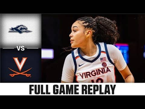 Longwood vs Virginia Full Game Replay | 2025-26 ACC Women's Basketball