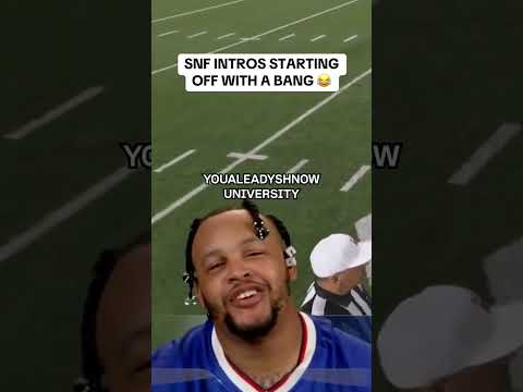 SNF intros are SO back 🤣