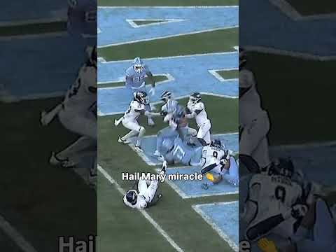 And it was tipped 😱 #unc #accfootball #collegefootball