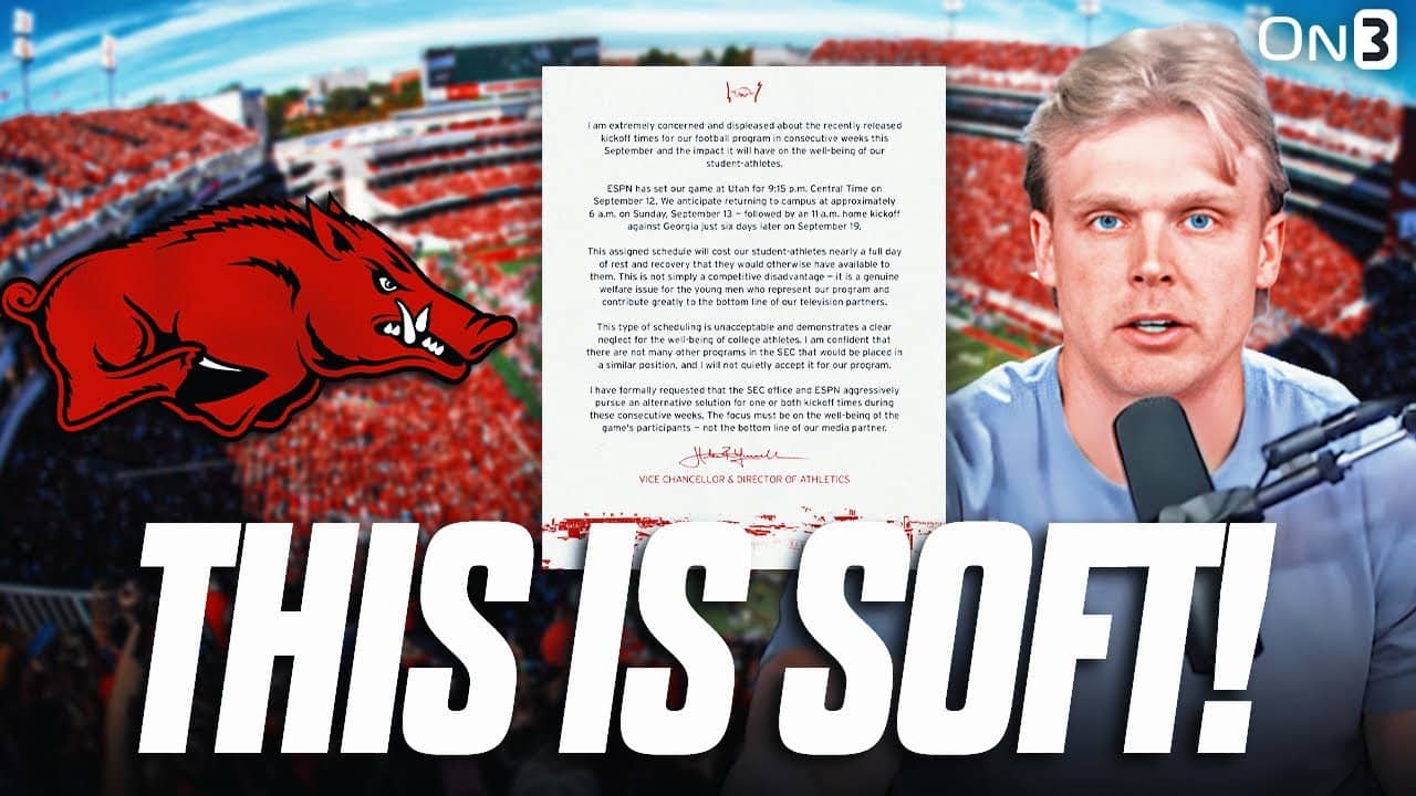 This Is A SOFT Move By Arkansas