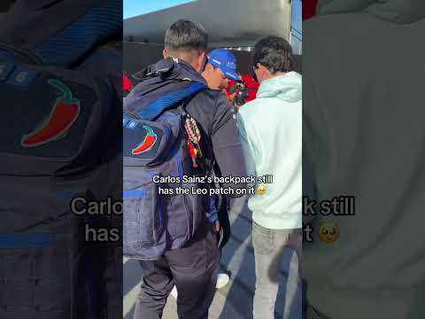 Carlos’ backpack 🥹