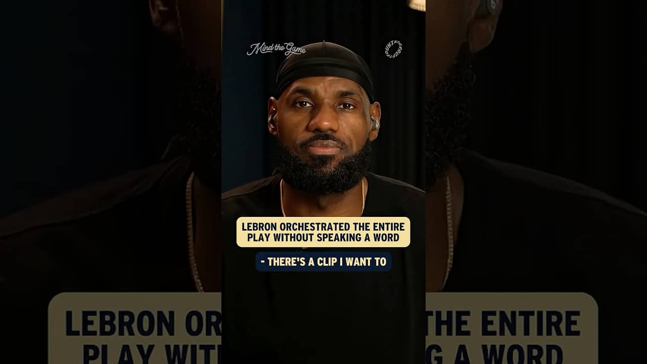 LeBron and Marcus Smart got the nonverbal connection on lock. Tap in to the brand new episode.