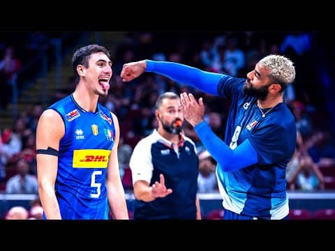 France and Italy Played One of the Most Dramatic Matches in Volleyball History !!!