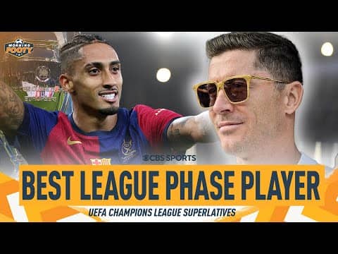 UEFA Champions League Superlative AWARDS | Who shined in the League Phase? | CBS Sports Golazo